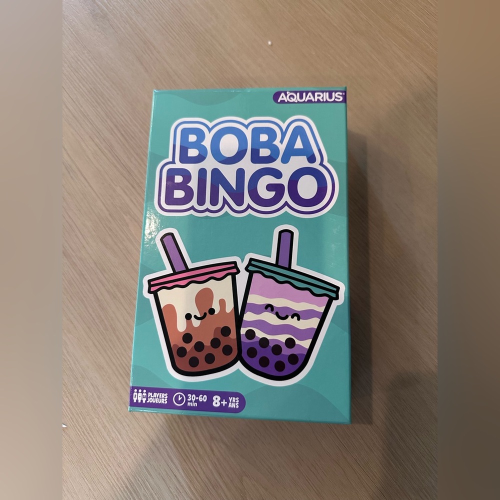 Aquarius Boba Bingo Game
